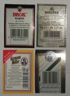 STARA ETYKIETA PIWO BROWAR KOSZALIN - KRAWATKI I KONTRY NA SZTUKI