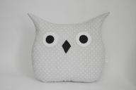 Poduszka sowa zabawka rękodzieło