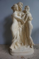 STATUETKA KOLEKCJONERSKA TRZY GRACJE A. SANTINI wys. 35cm. FIGURKA tworzywo