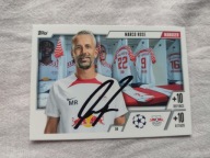 Karta topps mach attax autograf RB Leipzig Champions League Marco Rose