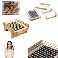 GRILL WĘGLOWY MAŁY TURYSTYCZNY JEDNORAZOWY EKOLOGICZNY BEZWONNY
