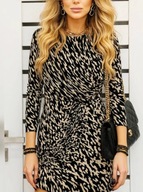 Sukienka w panterkę roz.L