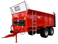 Nowy rozrzutnik obornika Igamet 12 ton pionowe wałki