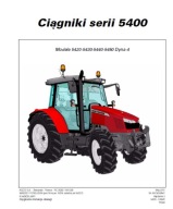 Ciągniki serii 5400 Modele 5420 5430 5440 5450 Dyna-4 INSTRUKCJA OBSŁUGI