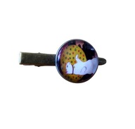 Spinka do włosów "Kot na kimonie"