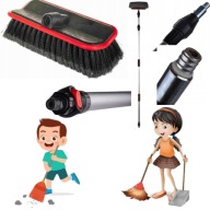 Schmith szczotka do mycia paneli fotowoltaicznych dachów 4,9m teleskopowa