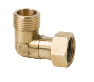 PÓŁŚRUBUNEK MOSIĘŻNY Z USZCZELKĄ 1/2x1/2 KĄTOWY