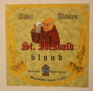 ETYKIETA - Abdij Abbave - St. Idesbald blond - RZADKOŚĆ, UNIKAT