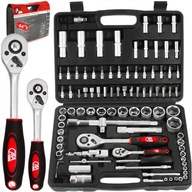 ZESTAW KLUCZY KLUCZE NASADOWE BITY 94EL WALIZKA NARZĘDZIOWA 1/4 1/2 8-32