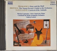 Prokofiev Britten Saint-Saëns Peter And The Wolf The Young Person EX CD Irl