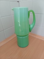 Dzbanek ze szkła uranowego PRL Sudety Zbigniew Horbowy