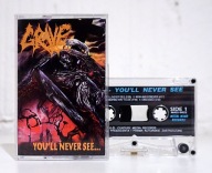 Kaseta GRAVE - You'll Never See... (wydanie Metal Mind)