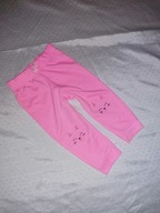 Śliczne spodnie dresowe kotki __80/86