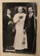 WATYKAN 15.01.1981 r. - PAPIEŻ Jan Paweł II i Danuta i Lech WAŁĘSA RZADKOŚĆ