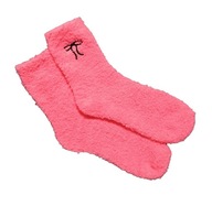 Grube dziewczęce skarpetki pluszowe 36–39