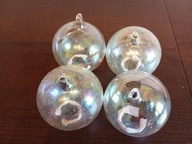 BOMBKI SZKLANE - ANTYKI - 4 szt.