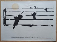 Tomasz Szulecki 11. Międzynarodowy Konkurs Pianistyczny 1985 - plakat