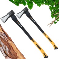 DUŻA SIEKIERA ROZŁUPUJĄCA SIEKERKA TOPOREK 2,5KG MOCNY BLACK UNIWERSALNA