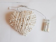 Świecące serce na baterie