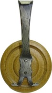 Wieszak dębowy 15 cm stary porzadny prl DREWNO