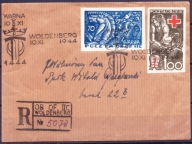 018 WOLDENBERG koperta z obiegu rzadka frankatura gwarancja