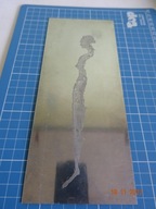 grafika matryca metaloryt blacha profil kobiety