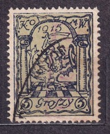 1915 Poczta Miejska Warszawa Fi 4Ibb gw.Korszeń