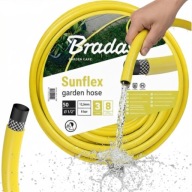 WĄŻ OGRODOWY GUMOWY 1/2" 50m WZMOCNIONY 3 WARSTWOWY WĄŻ DO WODY ELASTYCZNY