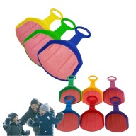 SANKI ŚLIZG DLA DZIECI PLASTIKOWE Z PIANKA JABŁUSZKO