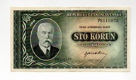 Czechosłowacja 100 Koron 1945r.