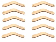 UCHWYTY SKÓRZANE DO MEBLI, SZAFY, KOMODY, 65MM