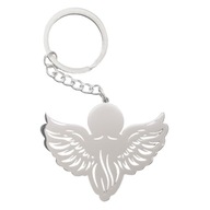 Brelok metalowy Aniołek z grawerem