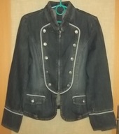 JENSEN WOMEN BLUZA Żakiet Marynarka jeans 38