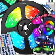 Taśma LED RGB 10m IP65 Bluetooth Sterowanie Aplikacją