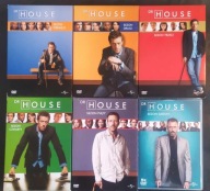 Dr House 6 sześć kompletnych sezonów 1-6 płyty DVD z LEKTOREM polskim PL