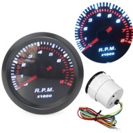 LICZNIK OBROTÓW TACHOMETR DO SAMOCHODU 52MM 12V