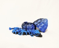 Crystal Dragon Smok3D Kryształowy figurka smoka 35cm z jajkiem Multivers3D