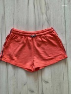 Krótkie spodenki szorty dziewczęce 134 pomarańczowy