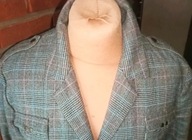 Brunello Cucinelli kobiecy tweedowy żakiet w kratę 36