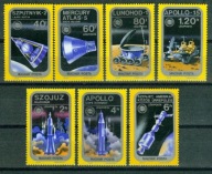 WĘGRY ** Loty kosmiczne Mi 3046-52