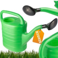 KONEWKA ZIELONA DO OGRODU PODLEWANIA ZRASZANIA KWIATÓW ROŚLIN 14L Z SITKIEM