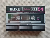 Kaseta MAXELL XLI 54, rok 1983