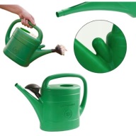 KONEWKA OGRODOWA 10 L Z SITKIEM ZESTAW 2 SZTUKI ZIELONE