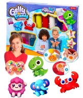 MASA PLASTYCZNA WODNE ŻELE DO TWORZENIA FIGUR DIY ZESTAW 13 KOLOR. AQUA GEL