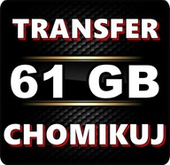 TRANSFER CHOMIKUJ 61 GB BEZTERMINOWO