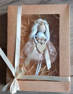 Aniołek handmade - makrama