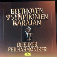 BEETHOVEN 9 SYMPHONIEN KARAJAN Box 8 Lp.