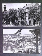 POLANICA-ZDRÓJ Widok ogólny , Ul. Zdrojowa , zestaw 2 pocztówek