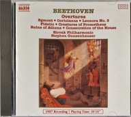 Beethoven Overtures Slovak Philharmonic Stephen Gunzenhauser EX CD Irl