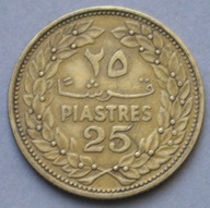 Liban 25 piastrów 1968 -